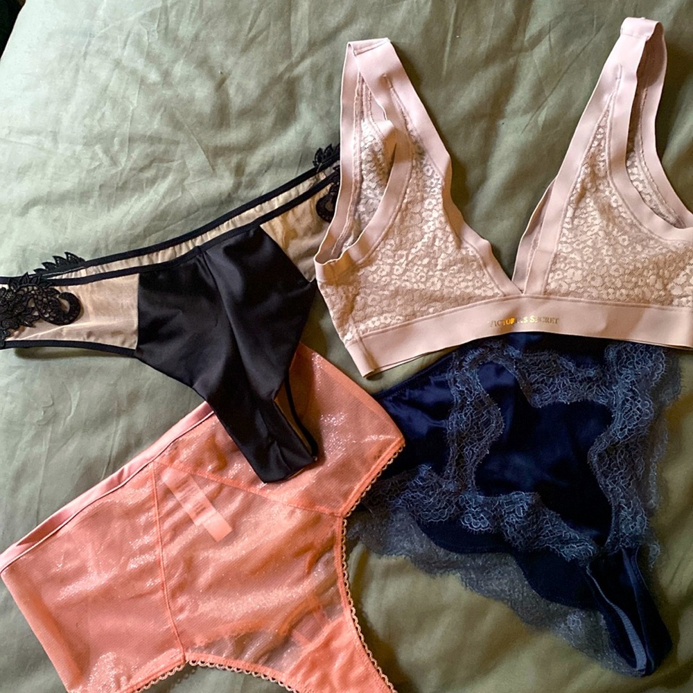4 piece Victoria Secret Underwear Bundle